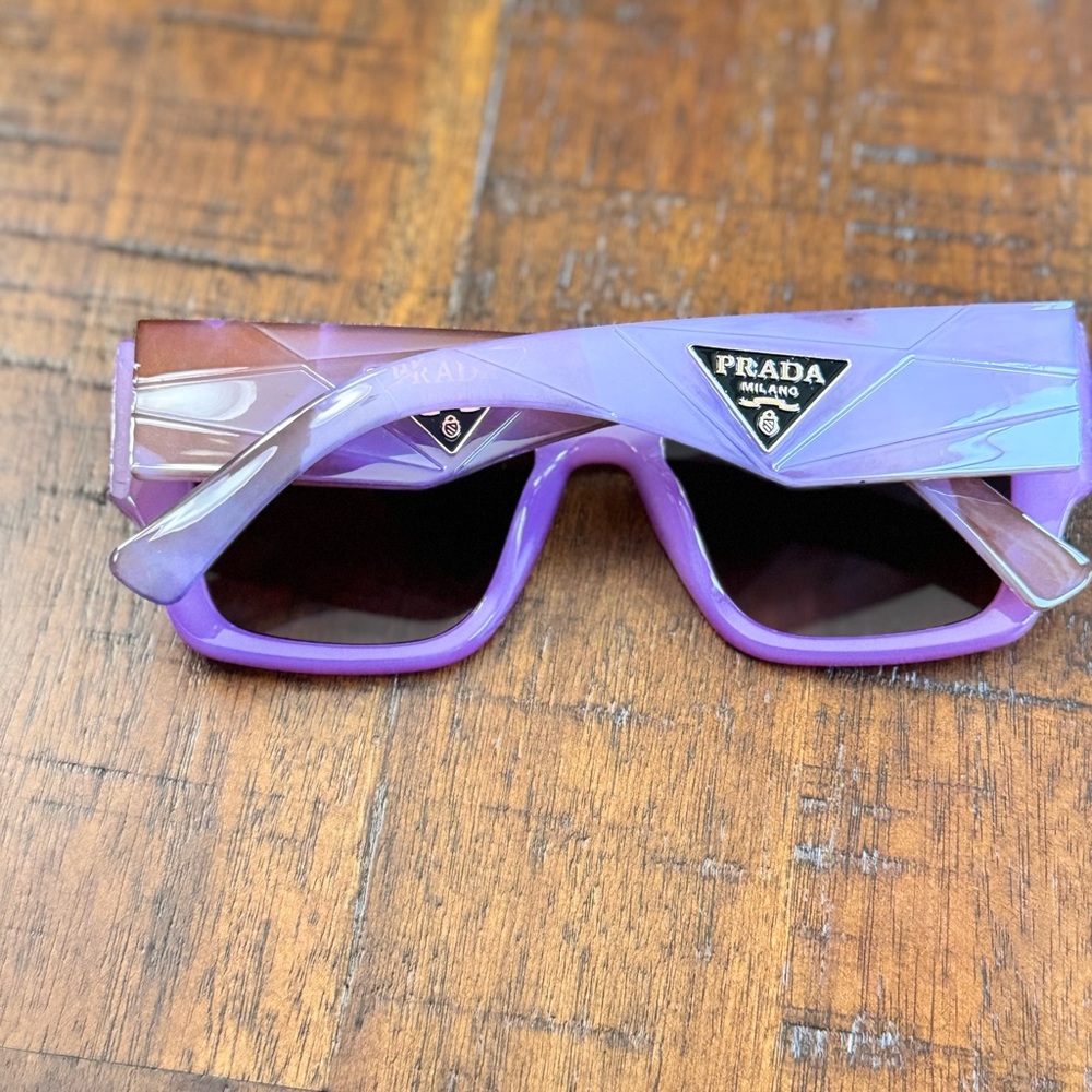 PRADA Rectangle Shape Sunglass - Picture 2 of 5